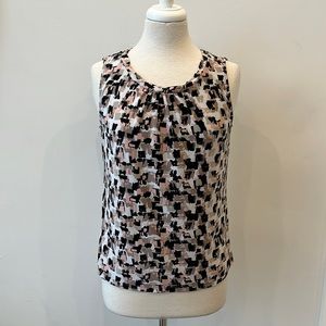 Kasper Black/Pink/White Tank Top - Small